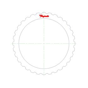 4EAT-G, G4AEL, G4AHL, N4A Steel Clutch Plate, G4AEL, Transmission parts, tooling and kits