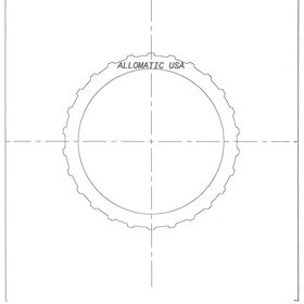 EAT, 4EAT-F, F4E, F4E-III, F4AEL Steel Clutch Plate, F4AEL, Transmission parts, tooling and kits