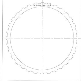 EAT, 4EAT-F, F4E, F4E-III, F4AEL Steel Clutch Plate, F4AEL, Transmission parts, tooling and kits