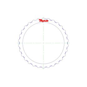 4EAT-G, G4AEL, G4AHL, N4A Steel Clutch Plate, G4AEL, Transmission parts, tooling and kits