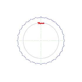 AOD, AODE, 4R70E, 4R70W, 4R75W Steel Clutch Plate, 4R75W, AODE