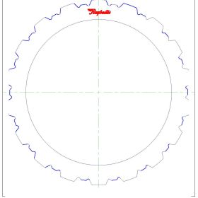 AOD, AODE, 4R70E, 4R70W, 4R75W Steel Clutch Plate, 4R75W, AODE