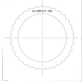 AX4N Steel Clutch Plate, AX4N, Transmission parts, tooling and kits