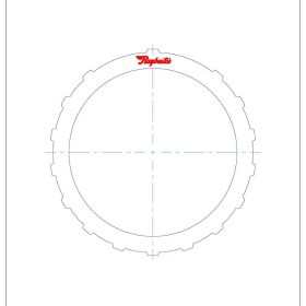 RE5R05A, A5SR1 Steel Clutch Plate, RE5R05A, Transmission parts, tooling and kits