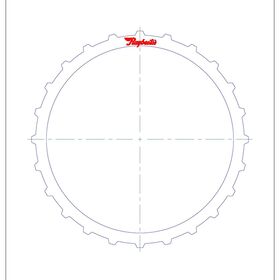 A960E Steel Clutch Plate, A960E, Transmission parts, tooling and kits