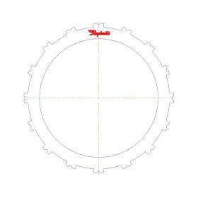 AS68RC Steel Clutch Plate, AB60F, Transmission parts, tooling and kits