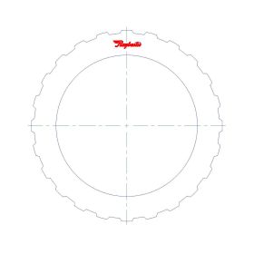 6HP19, 6HP19A, 6HP19X, 6HP21, 6HP21X, 09L Steel Clutch Plate, 6HP21, 6HP19