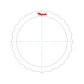 6HP19, 6HP19A, 6HP19X, 6HP21, 6HP21X, 09L Steel Clutch Plate, 6HP21, 6HP19