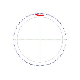 ATX Steel Clutch Plate, ATX, Transmission parts, tooling and kits