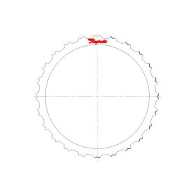 AB60E, AB60F Steel Clutch Plate, AB60F, Transmission parts, tooling and kits