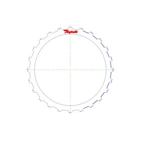 AB60E, AB60F Steel Clutch Plate, AB60F, Transmission parts, tooling and kits