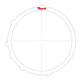 A6MF1, A6MF2 Steel Clutch Plate, A6MF1, A6LF1