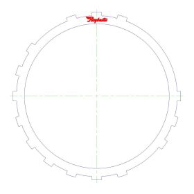 A6MF1, A6MF2 Steel Clutch Plate, A6MF1, A6LF1