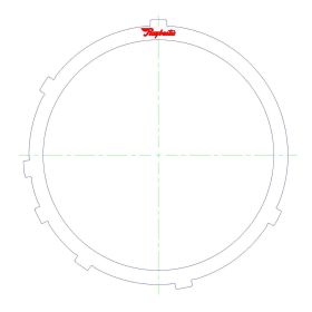 A6MF1, A6MF2 Steel Clutch Plate, A6MF1, A6LF1