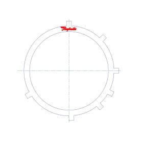 A6LF1, A6LF2 Steel Clutch Plate, A6LF2, A6LF1