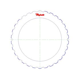 RE7R01A / JR710E, JR711E Steel Clutch Plate, RE7R01A, Transmission parts, tooling and kits