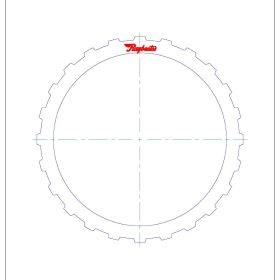 TF70SC Steel Clutch Plate, TF70SC, Transmission parts, tooling and kits