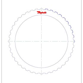 TF70SC Steel Clutch Plate, TF70SC, Transmission parts, tooling and kits