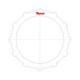 A500 / 44RE, A500 / 40RH, 42RH, 44RH, A500SE / 42RE, A904 / A500 Steel Clutch Plate, A500, Transmission parts, tooling and kits