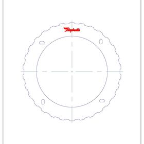 4T40E, 4T45E Steel Clutch Plate, 4T45E, 4T40E