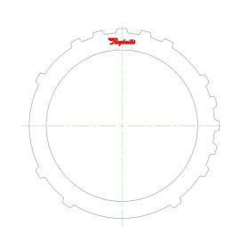 A4CF1, A4CF2 Steel Clutch Plate, A4CF2, A4CF1