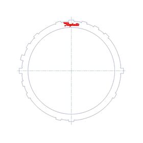 6T30 / MH9 Steel Clutch Plate, 6T30E, 6T40E