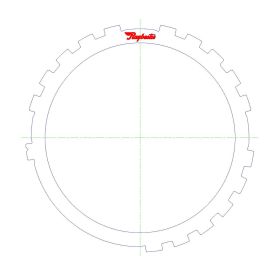 TH700-R4, 4L60, 4L60E, 4L65E, 4L70E Steel Clutch Plate, 4L65E, 4L60E