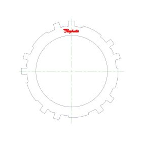 TH700-R4, 4L60, 4L60E, 4L65E, 4L70E Steel Clutch Plate, 4L65E, 4L60E