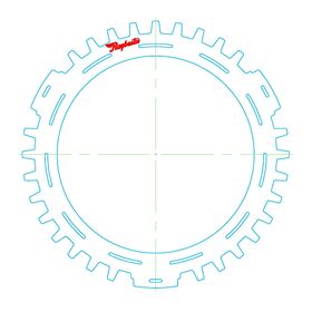 LT1000, LT2000, LT2400 SERIES Steel Clutch Plate, Allison 2000, Transmission parts, tooling and kits