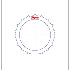 JF506E, 5F31, 5F31J, 09A, AG5, RE5F01A Steel Clutch Plate, JF506E, Transmission parts, tooling and kits