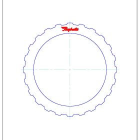 5HP24, 5HP24A Steel Clutch Plate, 5HP24A, 5HP24