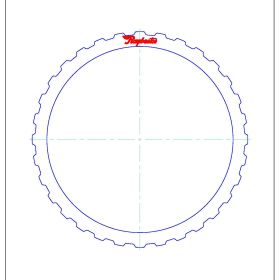5HP30 Steel Clutch Plate, 5HP30, Transmission parts, tooling and kits