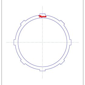 WAGON R SR410-2, SR412-2 Steel Clutch Plate, SR410, JF405E