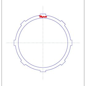 WAGON R SR410-2, SR412-2 Steel Clutch Plate, SR410, JF405E