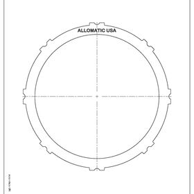 A650E, A650F, A650H Steel Clutch Plate, A650E, Transmission parts, tooling and kits