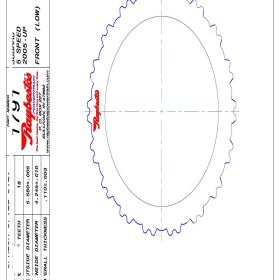5 Speed, 5EAT Steel Clutch Plate, 5EAT, Transmission parts, tooling and kits