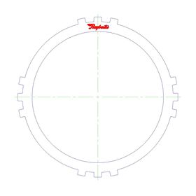 A140E, A140L, A141E, A142E, A142L Steel Clutch Plate, A140, A240