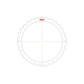 R4AX-EL, 4EAT, EC-8 Steel Clutch Plate, 4EAT, Transmission parts, tooling and kits