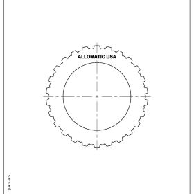4 SPEED MR9A Steel Clutch Plate, MR9A, Transmission parts, tooling and kits