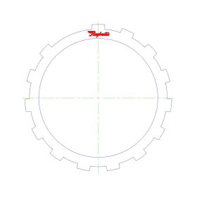 R4A-EL Steel Clutch Plate, RE4R01A, Transmission parts, tooling and kits