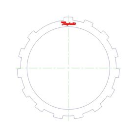 R4AX-EL, 4EAT, EC-8 Steel Clutch Plate, 4EAT, Transmission parts, tooling and kits