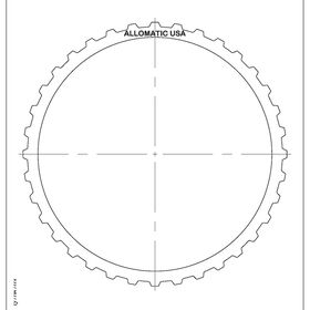 RE4R03A, RG4R01A, JR403E Steel Clutch Plate, RG4R01A, RE4R03A