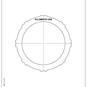 A46DE, A46DF Steel Clutch Plate, A46D, A40D