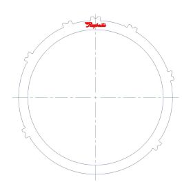 A6GF1 Steel Clutch Plate, A6GF1, A6LF1