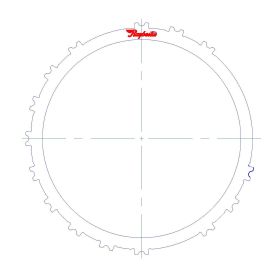 A6GF1 Steel Clutch Plate, A6GF1, A6LF1