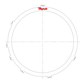 6F24 Steel Clutch Plate, 6F24, Transmission parts, tooling and kits