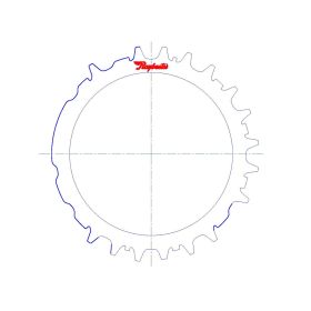 FW6A-EL Steel Clutch Plate, FW6AEL, Transmission parts, tooling and kits