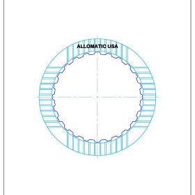 CD4E, LA4AEL Coast High Energy Friction Clutch Plate, CD4E, Transmission parts, tooling and kits
