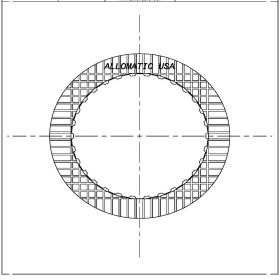 ATX Direct Friction Clutch Plate, ATX, Transmission parts, tooling and kits