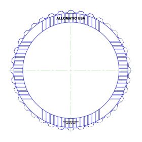 6F35 GEN 2 (2012-ON) 3, 5, Reverse Clutch High Energy Friction Clutch Plate, 6F35, Transmission parts, tooling and kits